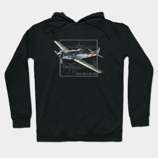 Focke-Wulf Fw 190 | WW2 Fighter Plane Hoodie